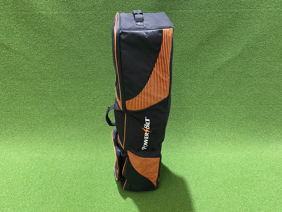PowerBilt Black/Orange Travel Bag - side view