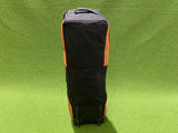 PowerBilt Black/Orange Travel Bag *Has rip on bottom*
