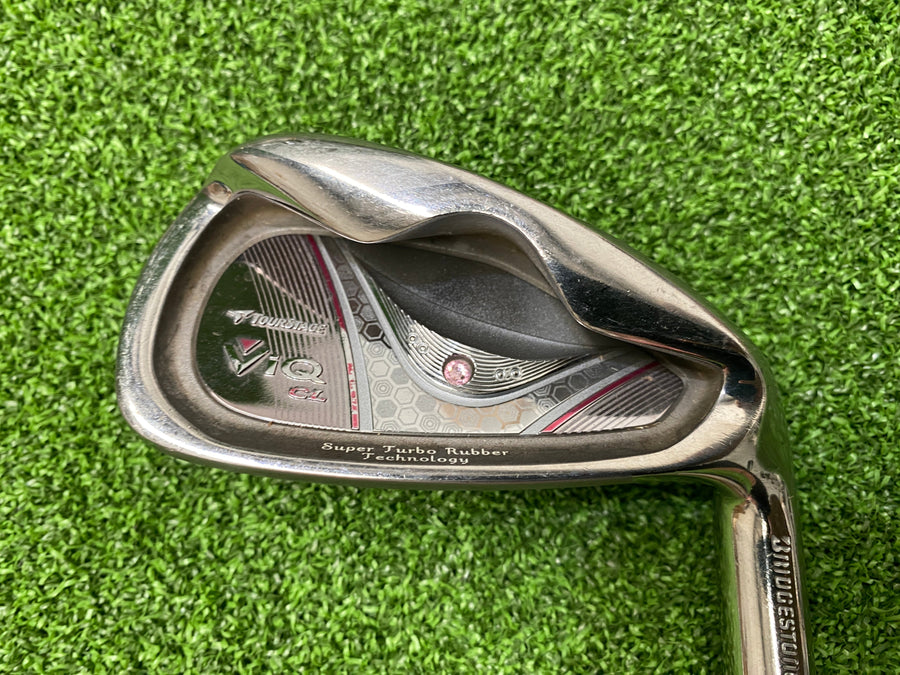 Bridgestone Tourstage ViQ CL 7-9, PW, SW Ladies Iron Set (USED) - clubface