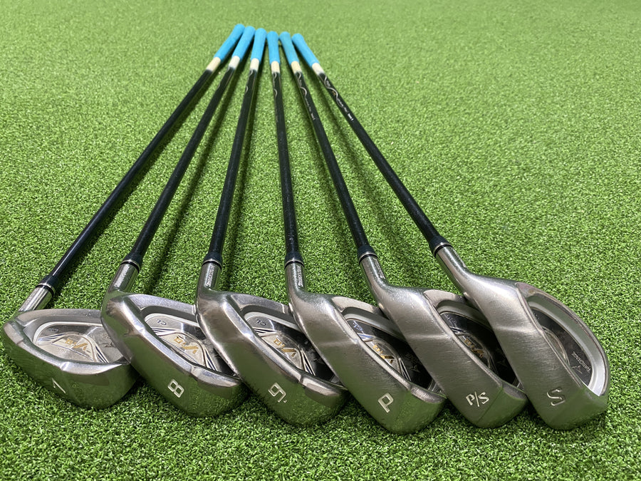 Bridgestone Tourstage ViQ CL 7-9, PW, PS, SW Ladies Iron Set (USED) - front view