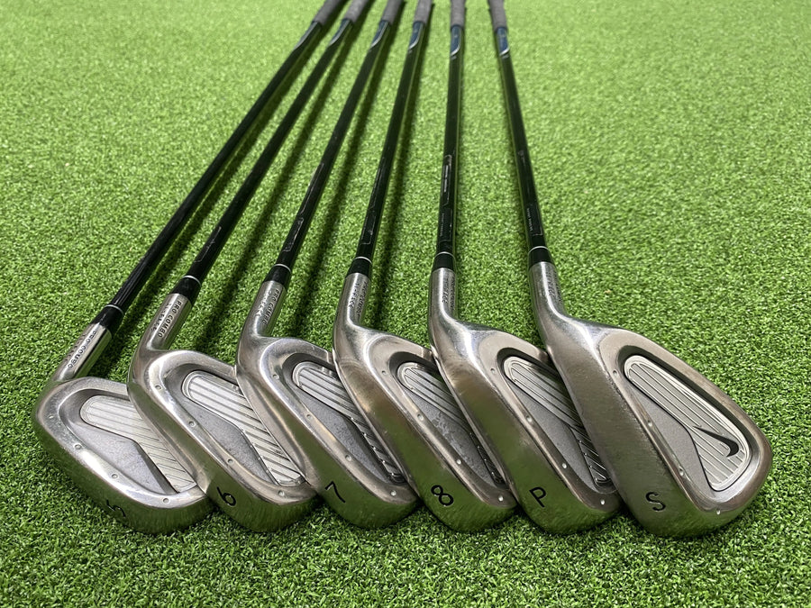Nike Pro Combo 5-8, PW, SW Iron Set (No 9 Iron) - front view