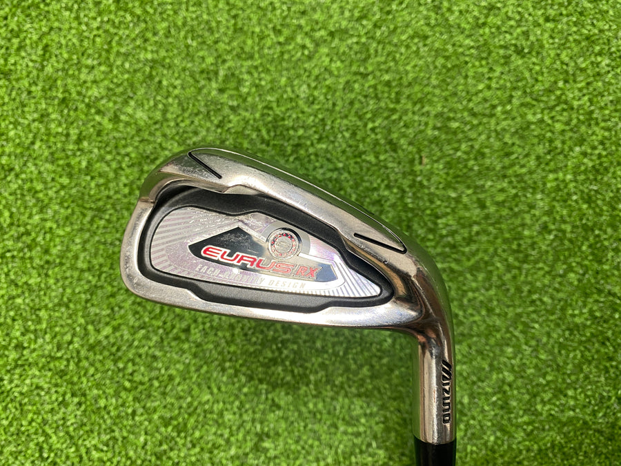Mizuno Eurus RX Iron Set 5-9, PW, GW, SW N.S.1170 Stiff (USED) - back view