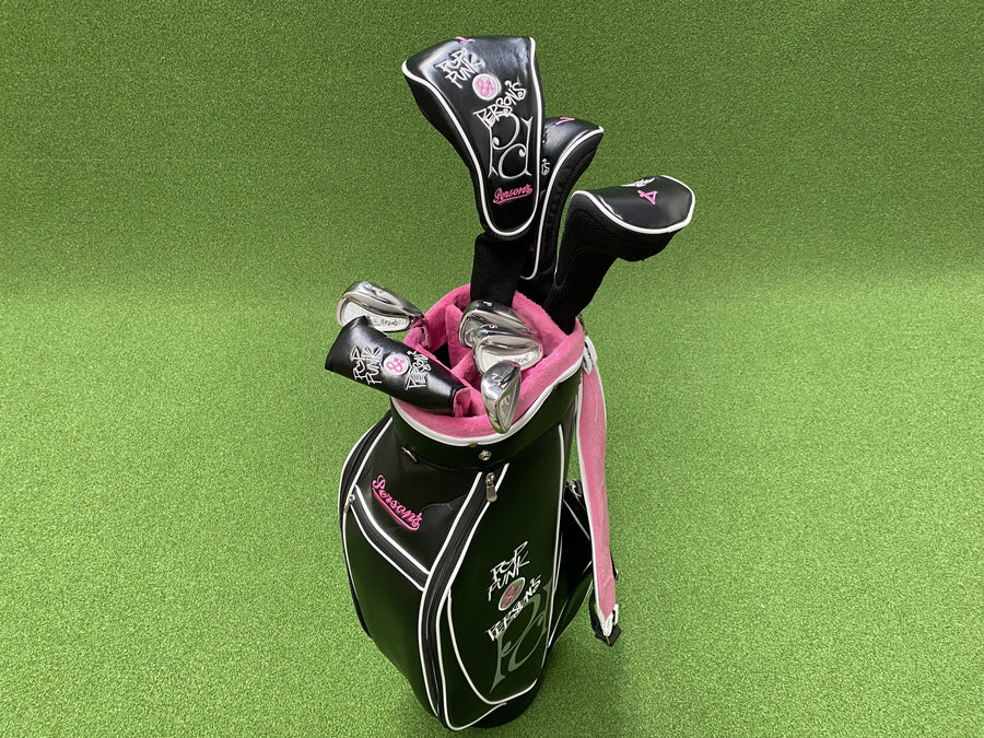 Pop Punks Ladies Full Set With 6-Way Cart Bag - driver