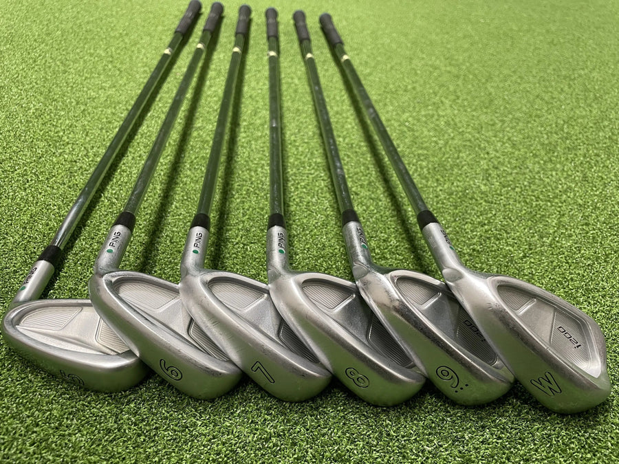 PING i200 Irons 5-9+PW (USED) - clubface
