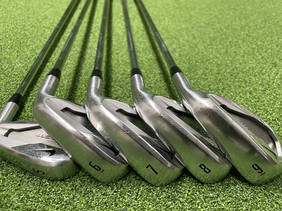 2013 Nike VRS Covert 5-9 Iron Set (EXCELLENT) - clubface