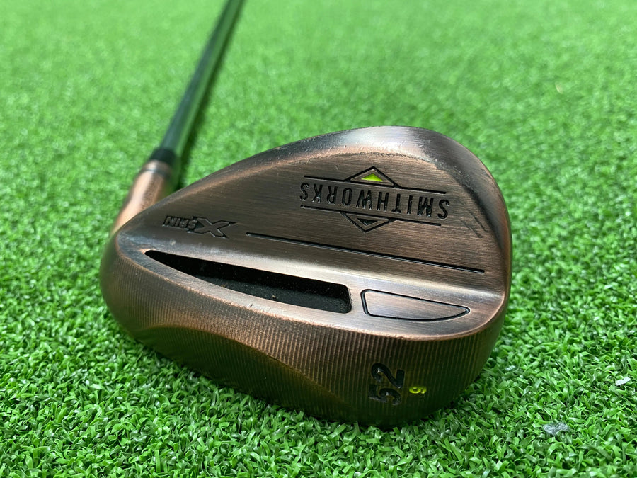 Smithworks Xspin 52° Wedge - clubface
