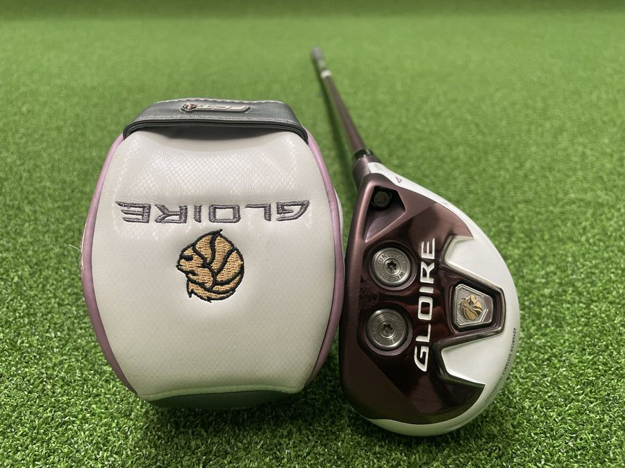 2019 TaylorMade Gloire 22° Ladies 4 Hybrid - clubface