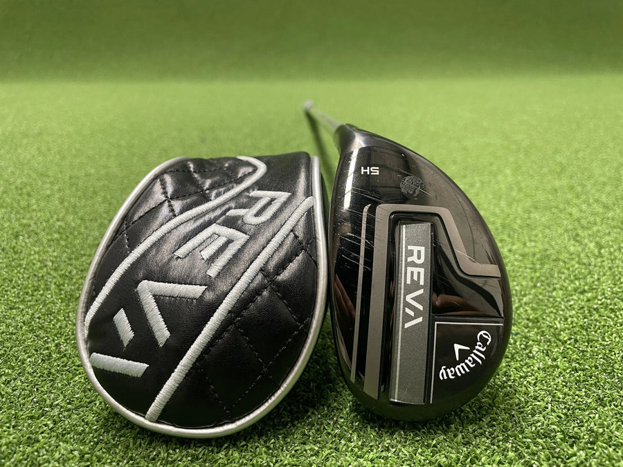 2021 Callaway REVA 27° Ladies 5 Hybrid - clubface