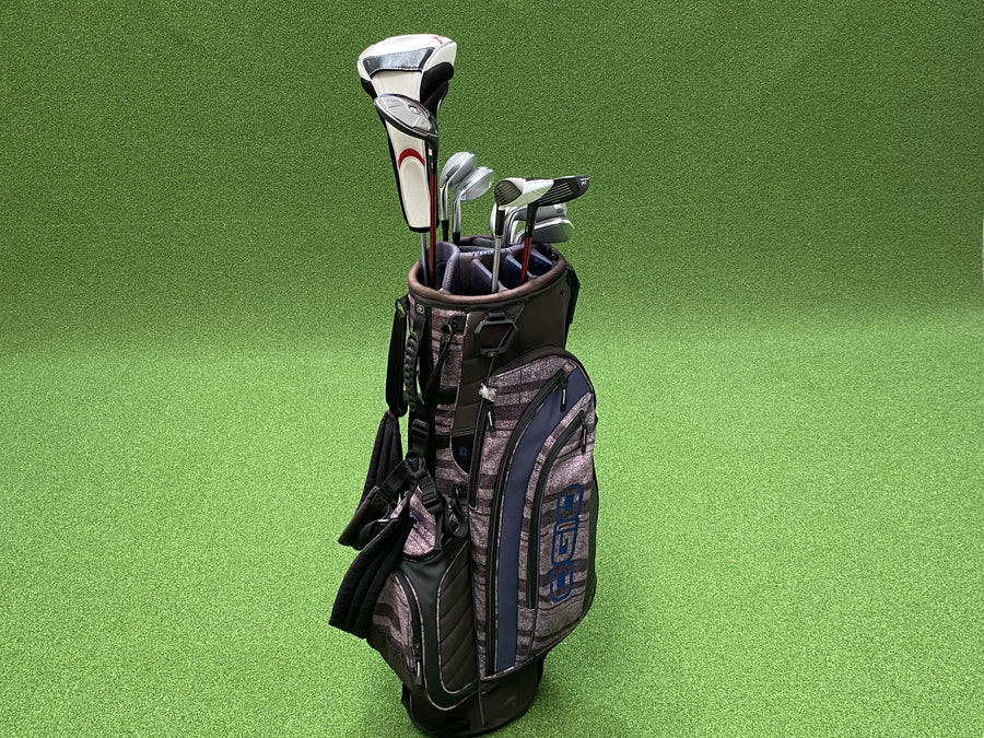 Adams Golf Full Set With OGIO 8-Way Stand Bag - full set laid out