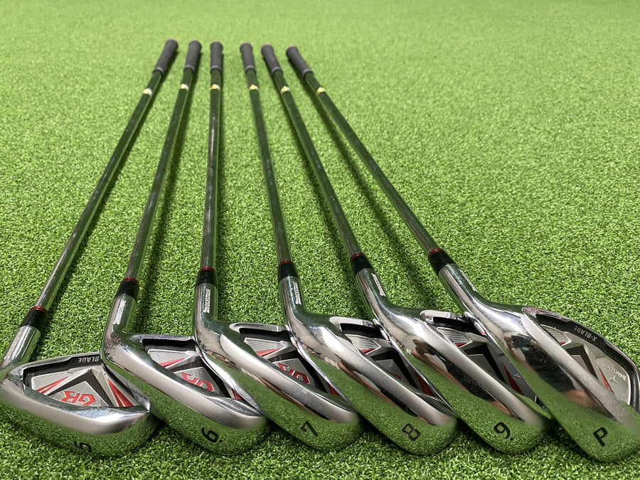 2010 Bridgestone Tour Stage X-Blade GR Iron Set 5-PW Regular (USED)