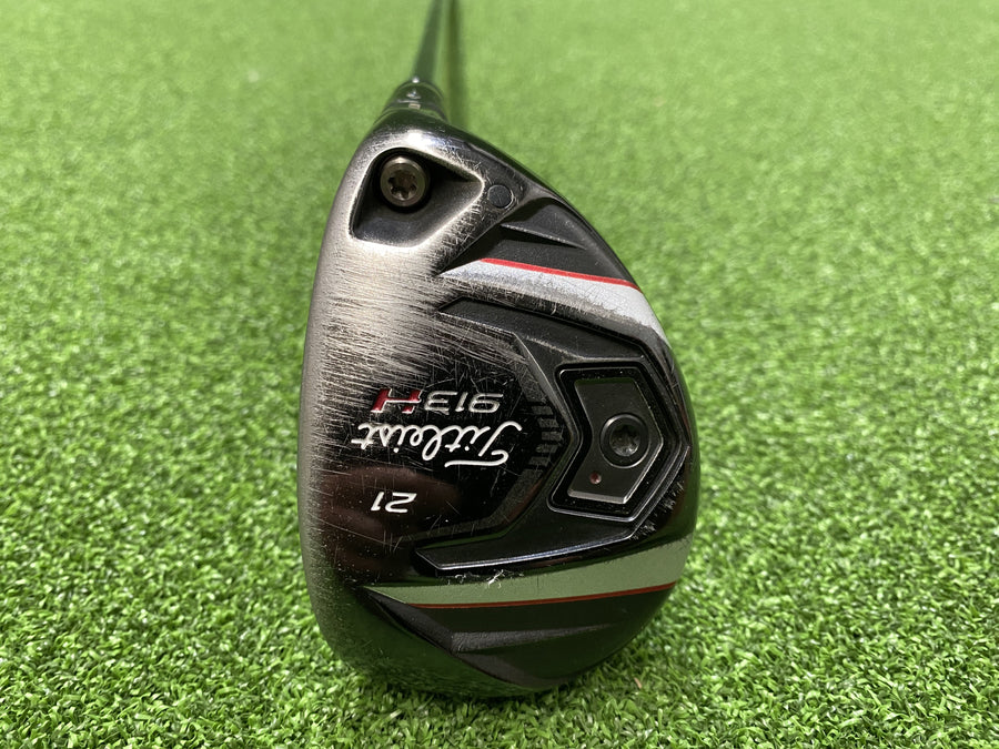 Titleist 913H Utility 21° - clubface