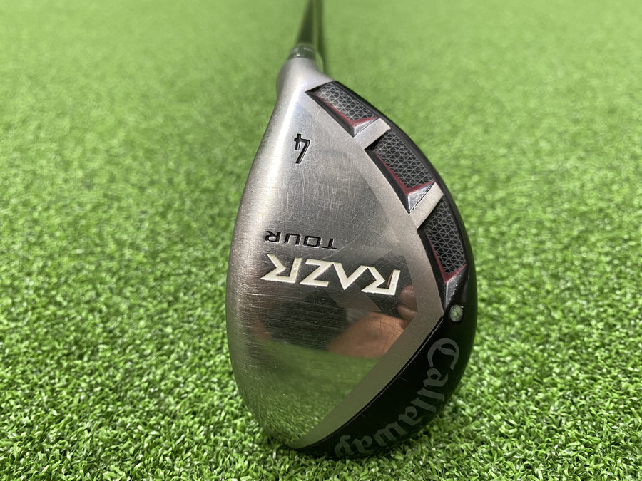Callaway RAZR Tour #4 Hybrid 24° Stiff (USED) - clubface