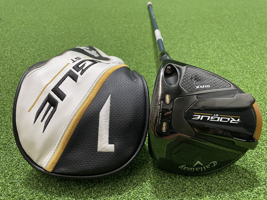 Callaway Rogue ST Max Driver 10.5° Stiff (USED) - clubface