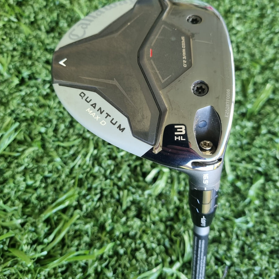 Callaway Quantum Max D Fairway HL 16.5° Regular (Ex Demo) - crown