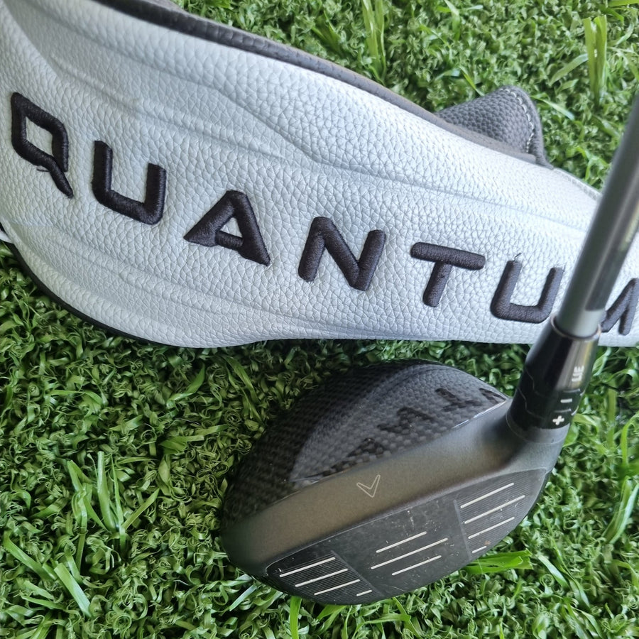 Callaway Quantum Max #5 Fairway 18° Regular (Ex Demo) - head and headcover