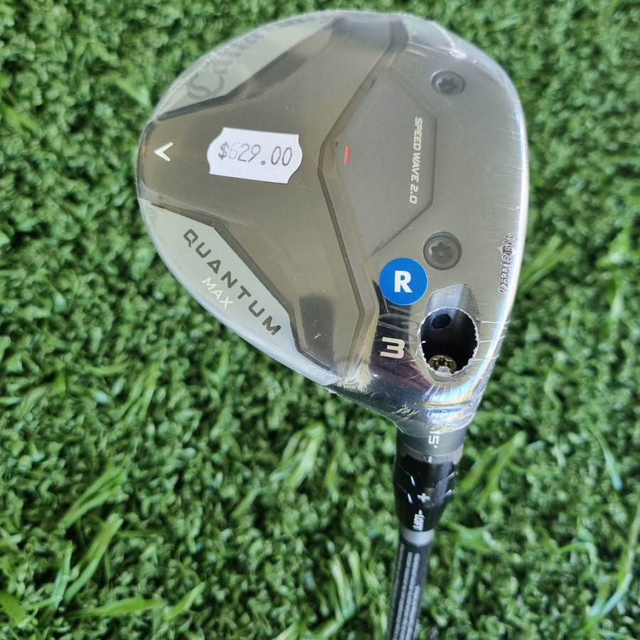 Callaway Quantum Max #3 Fairway 15° Regular (NEW) - crown