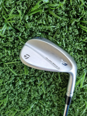TaylorMade Milled Grind 3 Wedge 56/08 LB Stiff Right Handed (USED) - club head