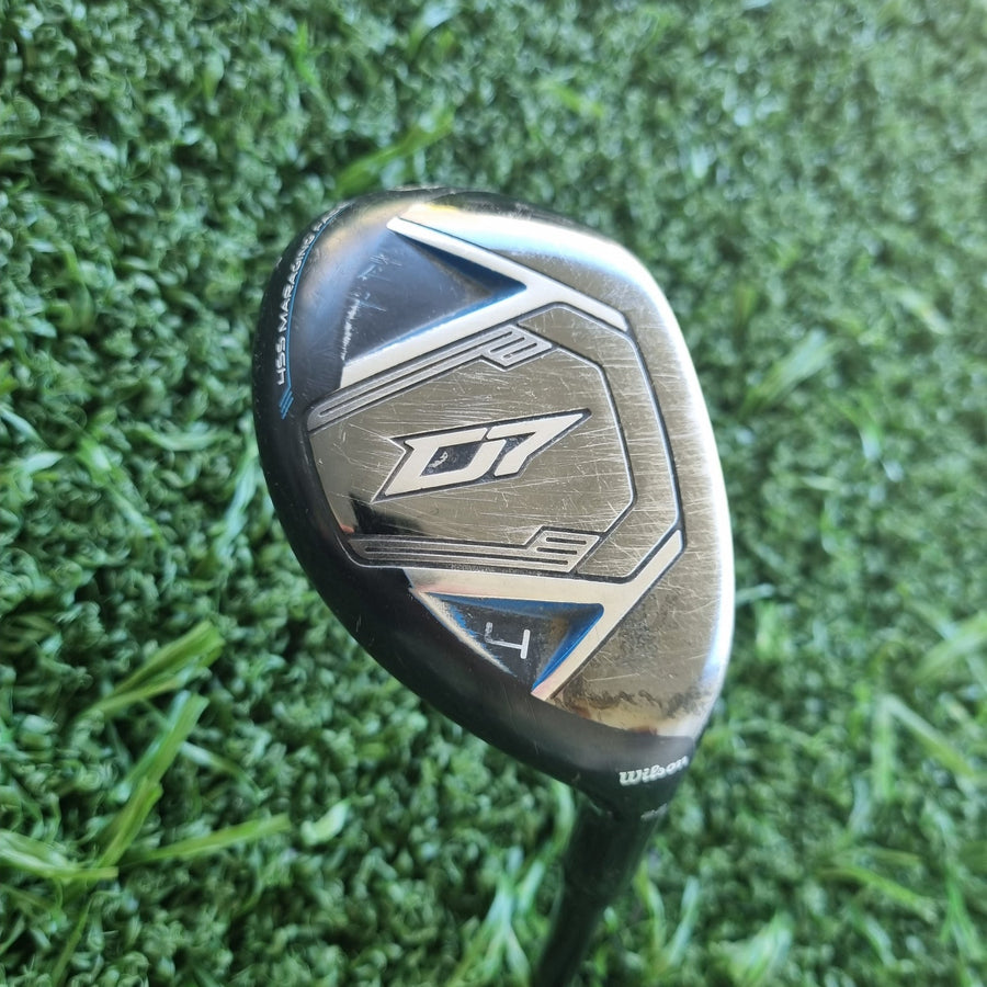 Wilson D7 Hybrid #4 Regular Right Handed (USED) - sole