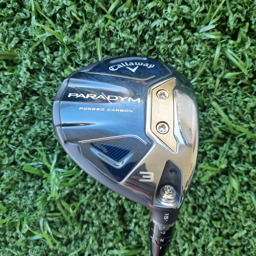 Callaway Paradym Fairway Wood #3 Stiff Right Handed (USED) - club head