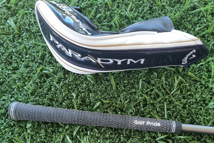 Callaway Paradym Triple Diamond Fairway Wood #5 Stiff Right Handed (USED) - headcover and grip