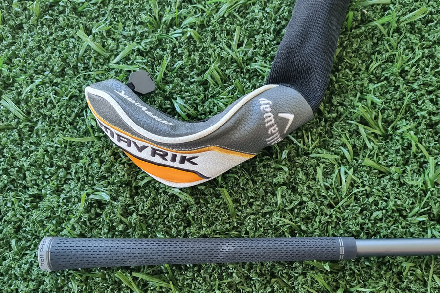 Callaway Mavrik Hybrid #4 Stiff Right Handed (USED) - headcover and grip