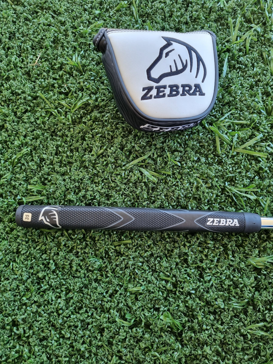 Zebra AIT 1 Putter Left Hand 35" (NEW – Display Stock) - headcover and grip
