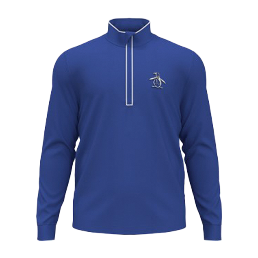 Original Penguin Performance Earl 1/4 Zip Outerwear - Nebulas Blue