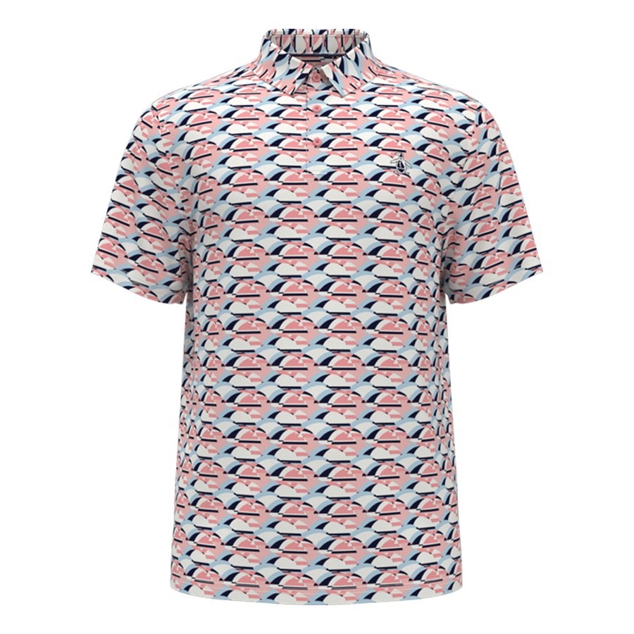 Original Penguin Layered Umbrella Print Polo
