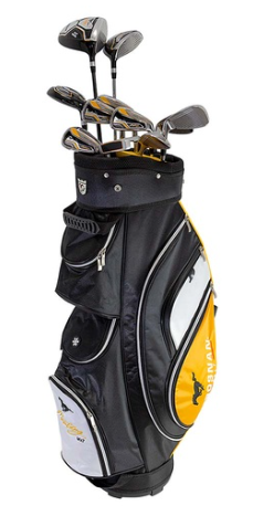 Brosnan Mustang Mk7 Full Package Set +1 Inch - full set with cart bag