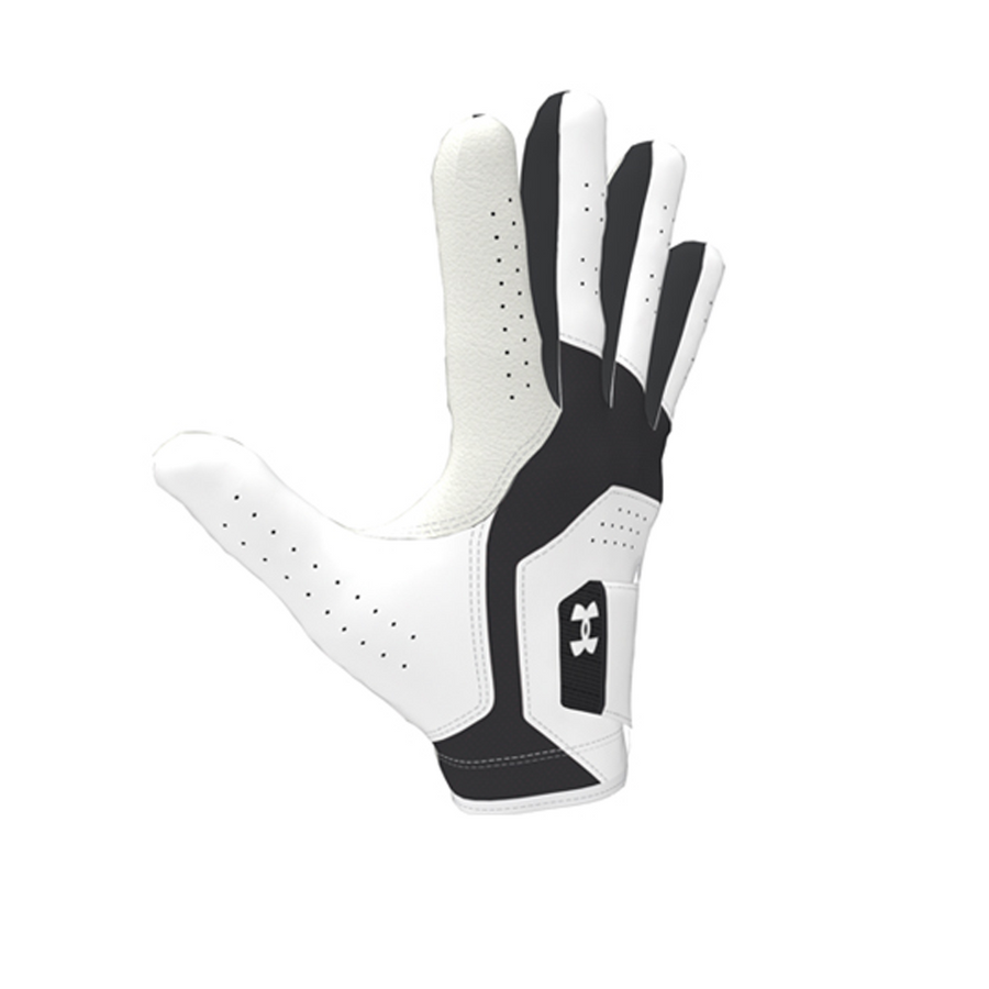 Under Armour Iso-Chill Mens Golf Glove - White/Black
