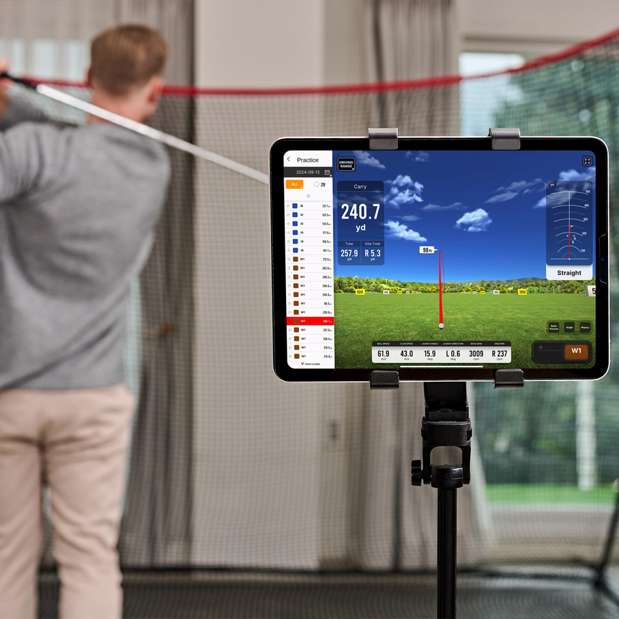 Voice Caddie SC4 Pro Launch Monitor & 3D Driving Range Simulator