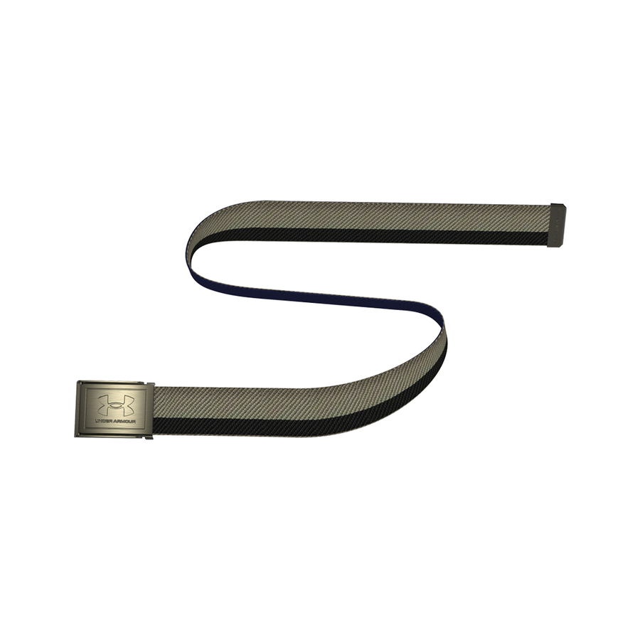 Under Armour Mens Drive Stretch Webbing Belt - Midnight Navy/Khaki