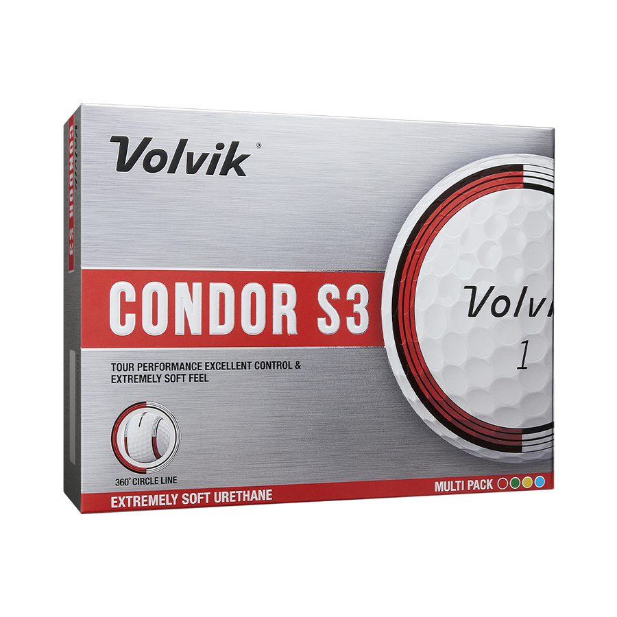 Volvik Condor S3 Golf Ball - 1 Dozen