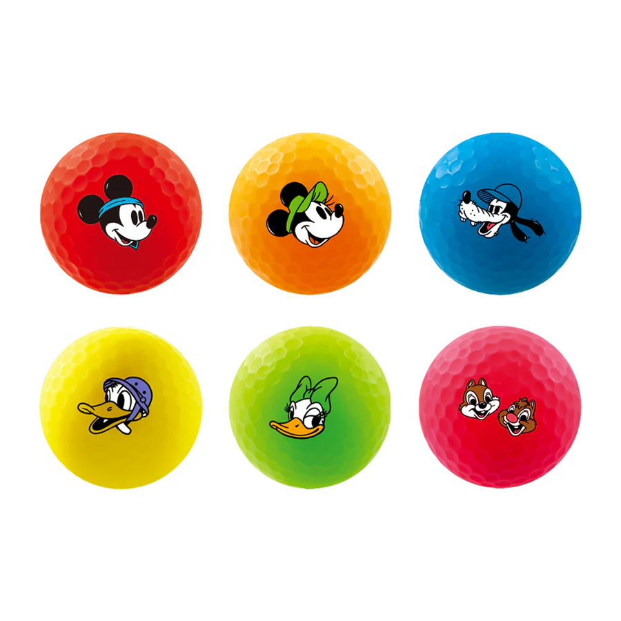 Volvik Mickey & Friends Golf Balls - 6 Pack