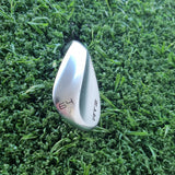 Cleveland RTZ Full Face Wedge 64 Deg (Ex Demo USED) - toe stamp showing 64 degree loft and 8 bounce ADAPT grind