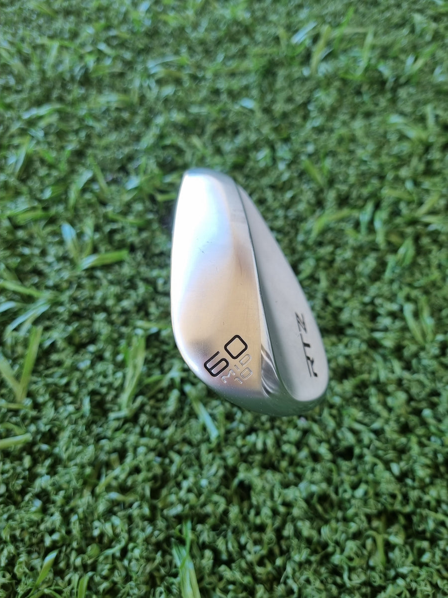 Cleveland RTZ Wedge 60 Deg 10 Bounce (Ex Demo USED) - toe stamp showing 60 degree loft and 10 bounce