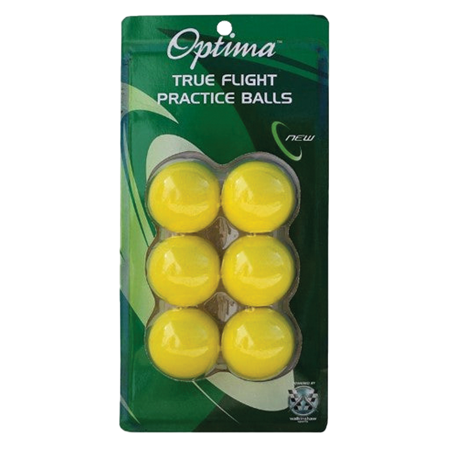 Optima True Flight Foam Practice Balls - 12 Pack