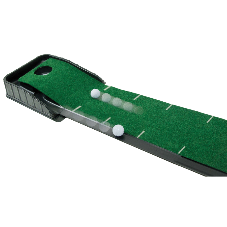 Optima 7ft Putting Mat - With Ball Return