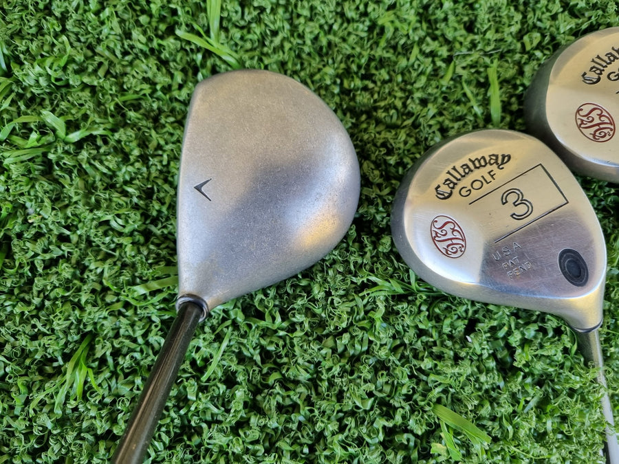 Callaway S2H2 Retro Metal Wood Set 1, 3 & 5 Regular Right Handed (USED)