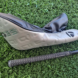 TaylorMade Qi35 Driver 10.5° Stiff Left Handed (USED) - headcover and grip