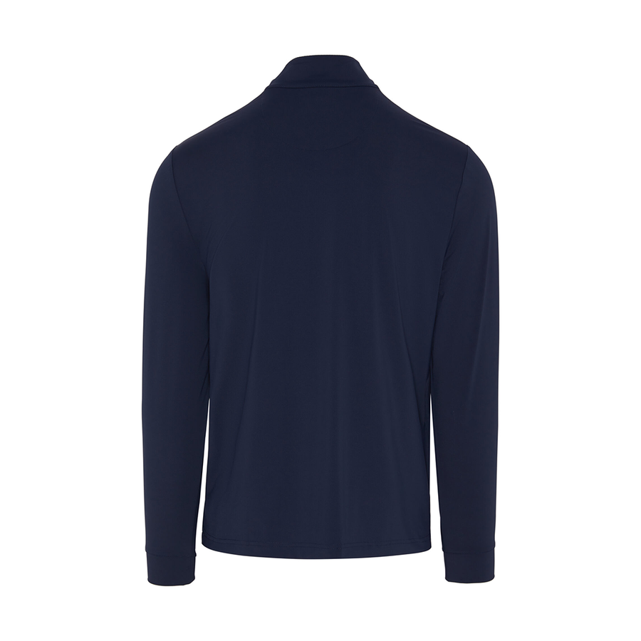 Original Penguin Performance Earl 1/4 Zip Outerwear - Black Iris
