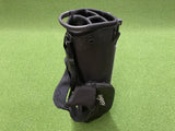 Robin Black Leather 4-Way Stand Bag (LIKE NEW) - front view